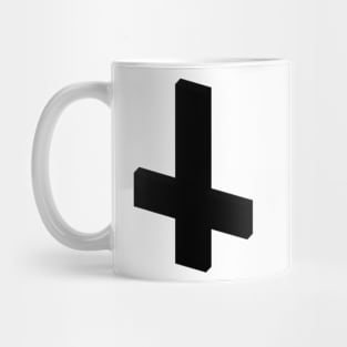 black cross Mug